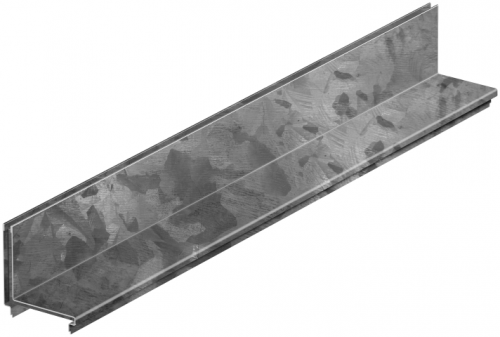 ACO Slotline opzetelement verzinkt staal 100 cm