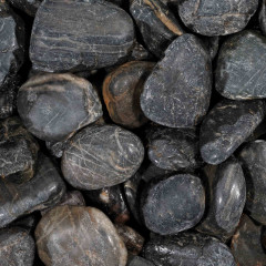 Glitter Stone Black 10-30 mm zak 20 kg