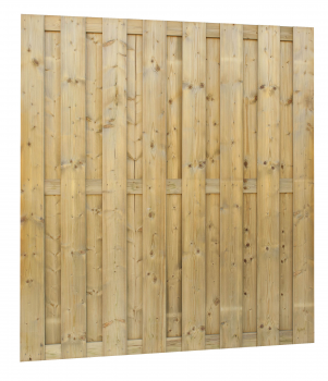Jumboscherm geschaafd vuren 15-planks 15 mm 180x200 cm