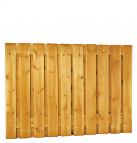 Geschaafd scherm grenen 21-planks 17 mm 180x130 geïmpregneerd