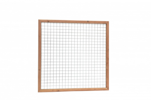Douglas Betonijzertrellis 180x180 met maas 7,5x7,5 cm, in raamwerk