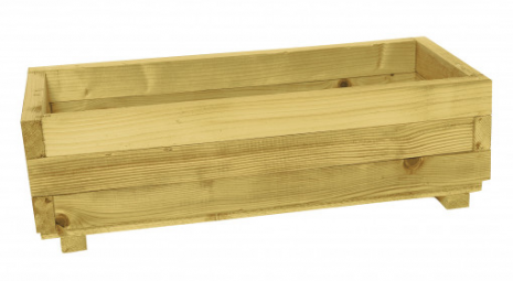 Bloembak rechthoek 25x82x34 cm (HxBxD)