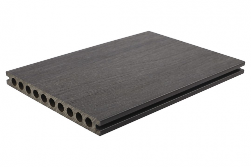WPC terrasplank Fiberdeck Premium RHK 2,3x21x500 Dark grey
