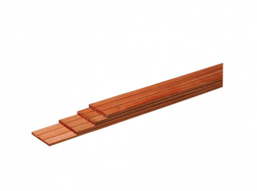 Hardhouten geschaafde plank 1,5x14,5x180 cm