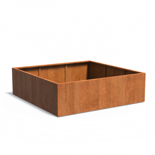 Plantenbak Carrez 200x200x60 cm CorTen 2mm
