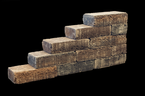 Pilestone line walnut 40x15x10 cm