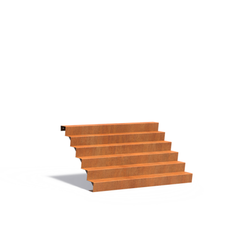 Trap 200x144x102cm CorTen 4mm