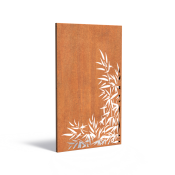 Paneel Nature 110x5x180 cm CorTen 2mm Bamboe Rechts Laag