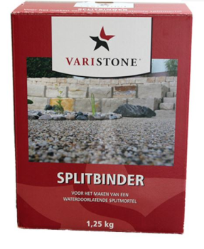 Varistone splitbinder 1,25 kg Transparant
