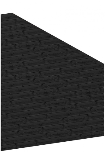 Wandmodule P potdekselplank 2760x2850mm douglas zwart