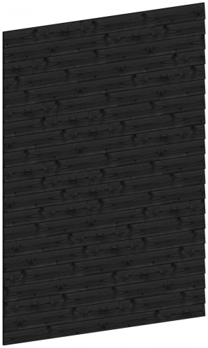 Wandmodule M potdekselplank 2230x2700mm douglas zwart