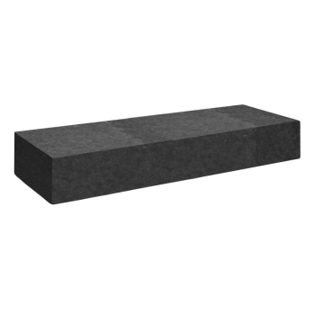 Bloktrede Vietnam Black 100x35x15 cm Gezaagd en gevlamd