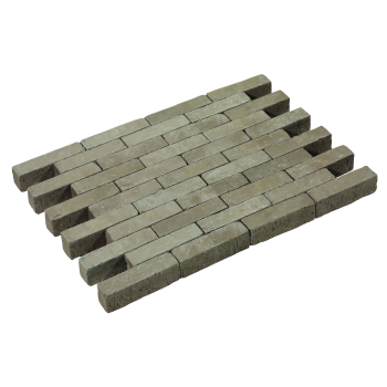 Clayville Stone Grey gebakken waalformaat Getrommeld Bezand
