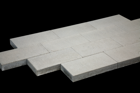 Redsun Tuintegel 20x40x5cm grijs mini facet