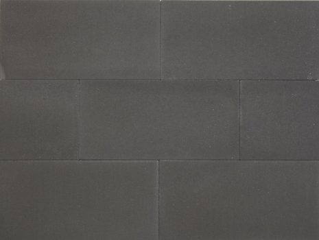 Redsun Tuintegel 25x50x5cm zwart mini facet