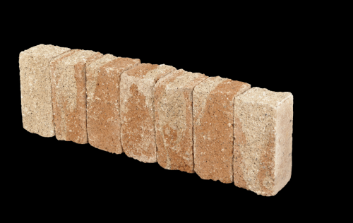 Palissade splitton 12x12x25 cm mont blanc