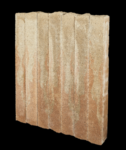 Palissade splitton 12x12x100 cm mont blanc
