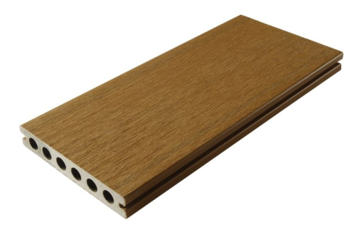 WPC terrasplank Fiberdeck Premium RHK 2,3x13,8x300 Teak