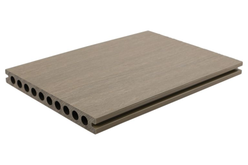 WPC terrasplank Fiberdeck Premium RHK 2,3x21x500 Light Grey