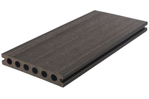 WPC terrasplank Fiberdeck Premium RHK 2,3x13,8x400 Dark Grey