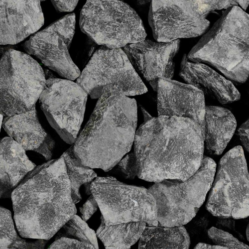 Basalt brokjes zwart 56-75 mm 500 kg mini big bag