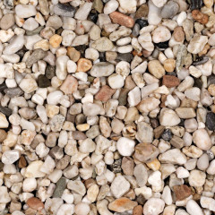 Witte Kwartskiezel (Duitsland) 4-8 mm zak 20 kg
