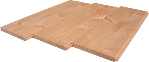 Douglas geschaafde vellingdelen 1.8x19x400 cm onbehandeld