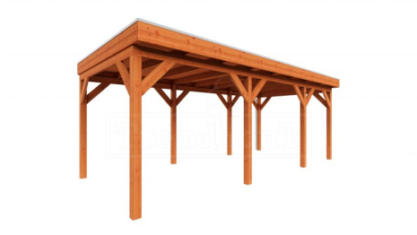 Buitenverblijf Casa 6650x3300x2600mm (bxdxh)