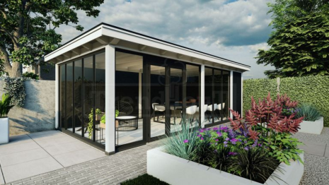Buitenverblijf Florence 6500x4250x2600mm (bxdxh)