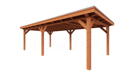 Buitenverblijf Florence 7800x4250x2600mm (bxdxh)