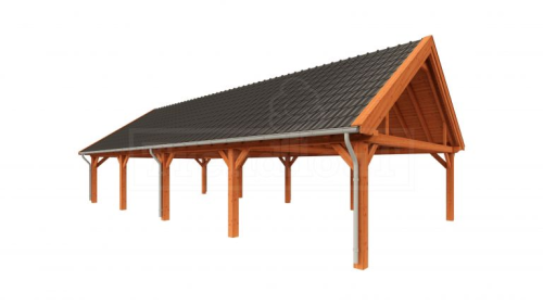 Trendhout Buitenverblijf Zadeldak XXL 15050x7000x5000mm (bxdxh)