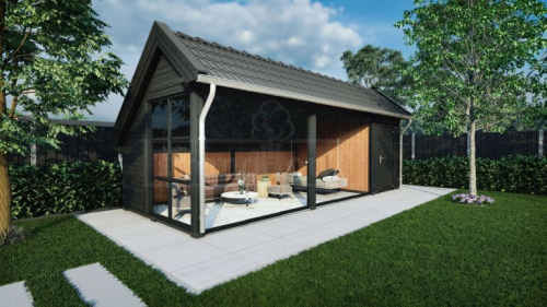 Trendhout Kapschuur de Hoeve XL 11100x4400x3750mm (bxdxh)