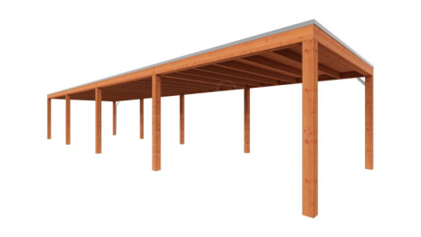 Buitenverblijf Palermo 14350x3700x2450mm (bxdxh)