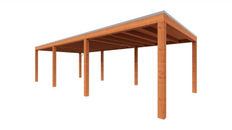 Buitenverblijf Palermo 8900x3700x2450mm (bxdxh)