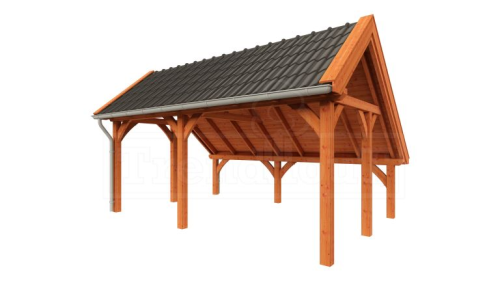 Trendhout Kapschuur de Hoeve XL 5850x4400x3750mm (bxdxh)