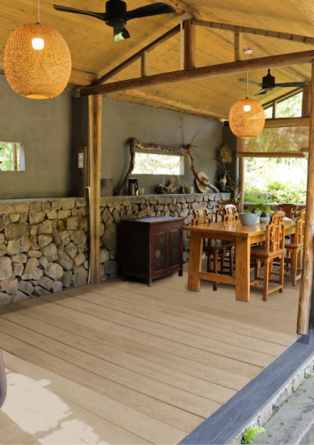 TimberTouch New 359x20x2,5cm Golden Teak