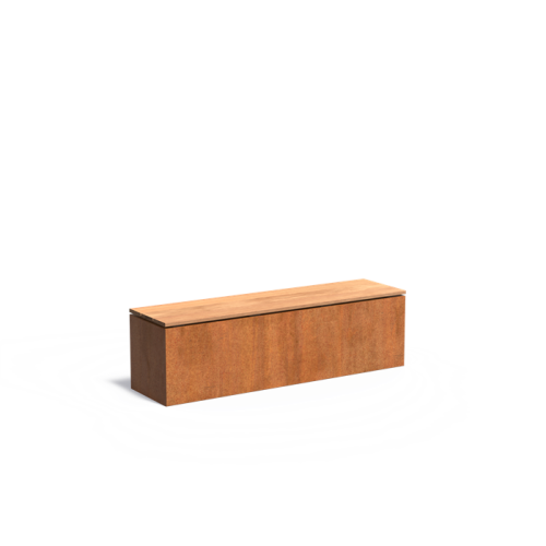 Sokkel 150x40x43 cm CorTen 2mm
