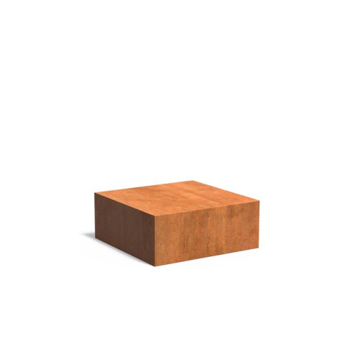 Sokkel 100x100x40 cm CorTen 2mm