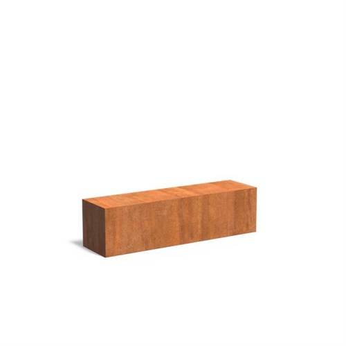 Sokkel 150x40x40 cm CorTen 2mm