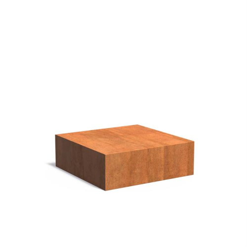 Sokkel 120x120x40 cm CorTen 2mm
