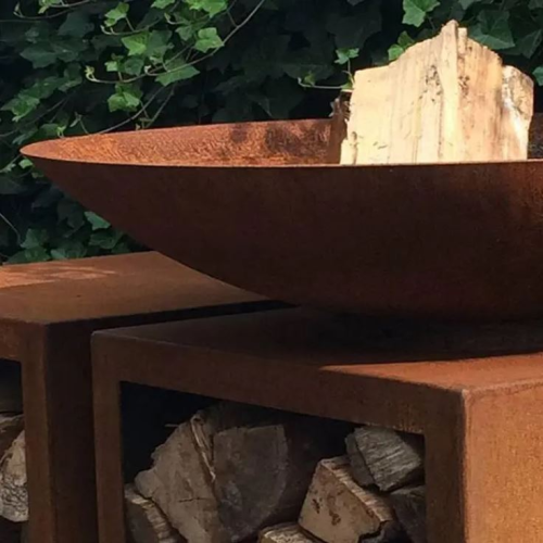 Vuurschaal Halo Ø200x31 cm CorTen 5mm