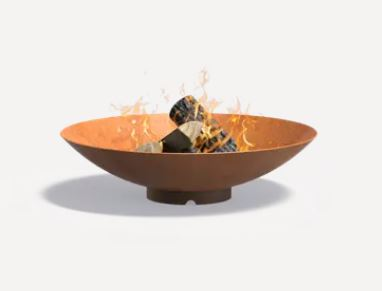 Vuurschaal Halo Ø60x14 cm CorTen 3mm