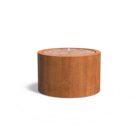 Watertafel rond Ø120x75 cm CorTen 3mm