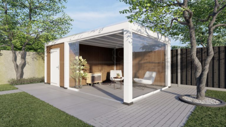Buitenverblijf Palermo XXL 3800x3150x2450mm (bxdxh)