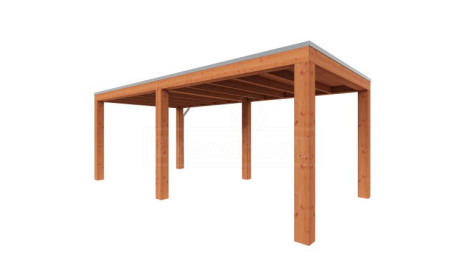 Buitenverblijf Palermo XXL 6100x3150x2450mm (bxdxh)