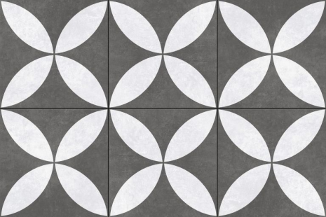Cerasun 60x60x4cm Flower Decor