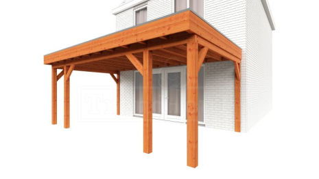 Aanbouwveranda Ancona 5750x3900x2600mm (bxdxh)