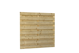 Jumboscherm geschaafd vuren 15-planks 15 mm 180x180 ACTIE