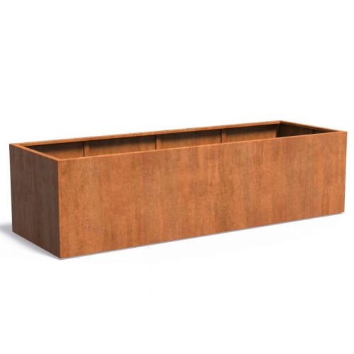 Plantenbak Carrez 300x100x80cm Corten 2mm