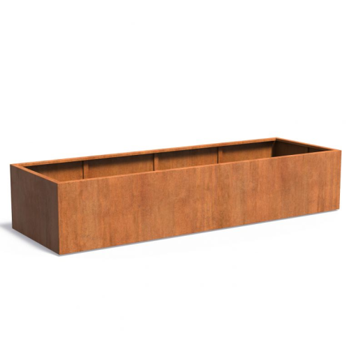 Plantenbak Carrez 300x100x60cm Corten 2mm